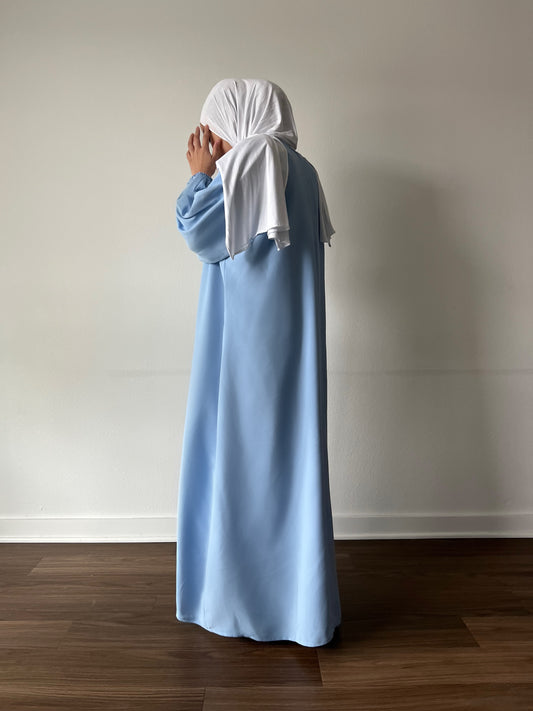 Amira Abaya in Baby Blue [PREORDER]